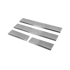 Накладки на пороги Carmos V3 (4 шт нерж) для Hyundai IX-35 2010-2015 рр