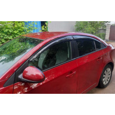 Вітровики SD (4 шт. Sunplex) для Chevrolet Cruze 2009-2015 рр