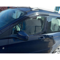 Ветровики на окна (2 шт. Sunplex Sport) для Ford Courier 2014-2023 гг
