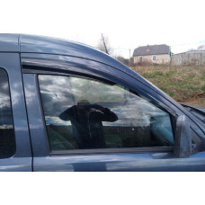 Ветровики на окна (2 шт. Sunplex Sport) для Opel Combo 2002-2012 гг