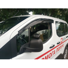 Ветровики на окна (2 шт. Sunplex Sport) для Opel Combo 2019- гг