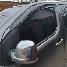 Ветровики на окна (2 шт. Sunplex Sport) для Peugeot Traveller 2017- гг