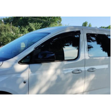 Вітровики (2 шт. Sunplex Sport) для Volkswagen Caddy 2020- рр