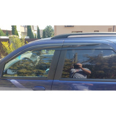 Ветровики на окна (4 шт. Sunplex Sport) для Fiat Palio 1996-2011 гг