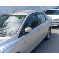 Вітровики SD/HB (4 шт. Sunplex Sport) для Ford Focus II 2008-2011 рр