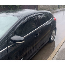 Вітровики HB/Sedan (4 шт. Sunplex Sport) для Ford Focus III 2011-2017 рр