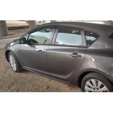 Вітровики HB/SD (4 шт. Sunplex Sport) для Opel Astra J 2009-2015 рр