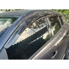 Вітровики HB (4 шт. Sunplex Sport) для Renault Megane III 2009-2016 рр