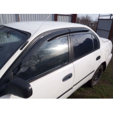 Вітровики (4 шт. Sunplex Sport) для Toyota Corolla 1993-1998 рр