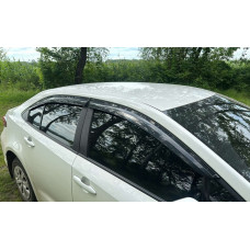 Вітровики (4 шт. Sunplex Sport) для Toyota Corolla 2019- рр