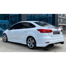 Спойлер Sedan LIP (Sunplex чорний) (107 2см *5 5см) для Ford Focus III 2011-2017 рр