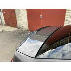 Спойлер LIP (Sunplex чорний) (118 5см *5 5см) для Peugeot 301 2012- рр