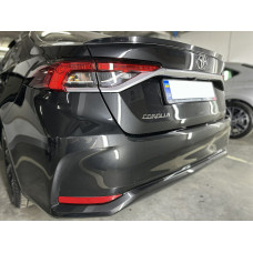 Спойлер LIP (Sunplex чорний) (117 9см *5 5см) для Toyota Corolla 2019- рр