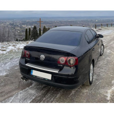Спойлер LIP (Sunplex чорний) (115 8см * 6 3см) для Volkswagen Passat B6 2006-2012 рр
