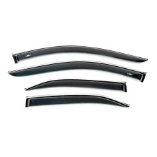 Вітровики з хромованим молдингом молдингом (USA 4 шт HIC) для Toyota Camry 2006-2011 рр