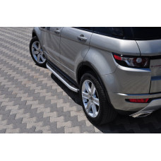 Бокові пороги Fullmond (2 шт. алюміній) для Range Rover Evoque 2012-2018 рр