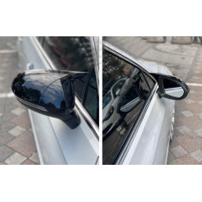 Накладки на дзеркала бмв-Style (2 шт) для Opel Astra K 2016-2021 рр