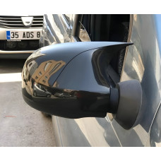 Накладки на дзеркала бмв-Style (2 шт) для Renault Logan II 2013-2022 рр