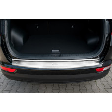 Накладка на задній бампер Libao 2015-2018 (нерж) для Kia Sportage рр