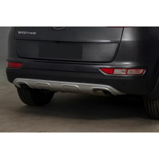 Задні накладки Libao 2015-2019 (пластик) для Kia Sportage рр