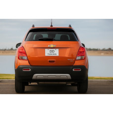 Накладки на задні протитуманки 2013-2016 (2 шт ABS) для Chevrolet Trax рр