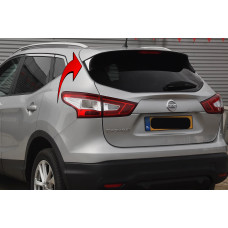 Накладки під спойлер Libao (2 шт пласт) для Nissan Qashqai 2014-2021 рр