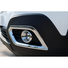 Накладки на протитуманки Libao (2 шт пласт) для Opel Mokka 2012-2021 рр