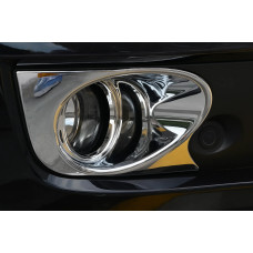 Накладки на протитуманки Libao (2 шт пласт) для Geely Emgrand X7 2011- рр