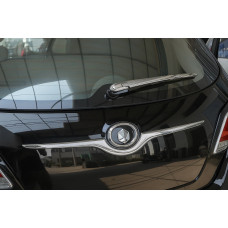 Накладка на кришку багажника (верхня) Libao (нерж) для GreatWall Haval H6 2011- рр