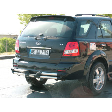 Спойлер Meliset (під покраску) для Kia Sorento I BL 2002-2009 рр