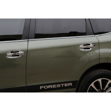 Накладки під ручки Libao (4 шт пласт) для Subaru Forester 2013-2018 рр
