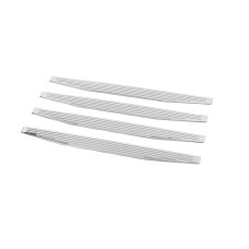 Накладки на внутрішні пороги (4 шт нерж) для Volkswagen Caddy 2020- рр