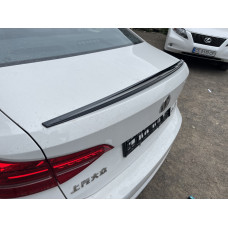 Спойлер LIP (Sunplex чорний) (115 8см * 6 3см) для Volkswagen Lavida/e-Lavida 2019- рр