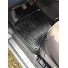 Гумові килимки з бортом (4 шт Polytep) для Skoda Fabia 2000-2007 рр