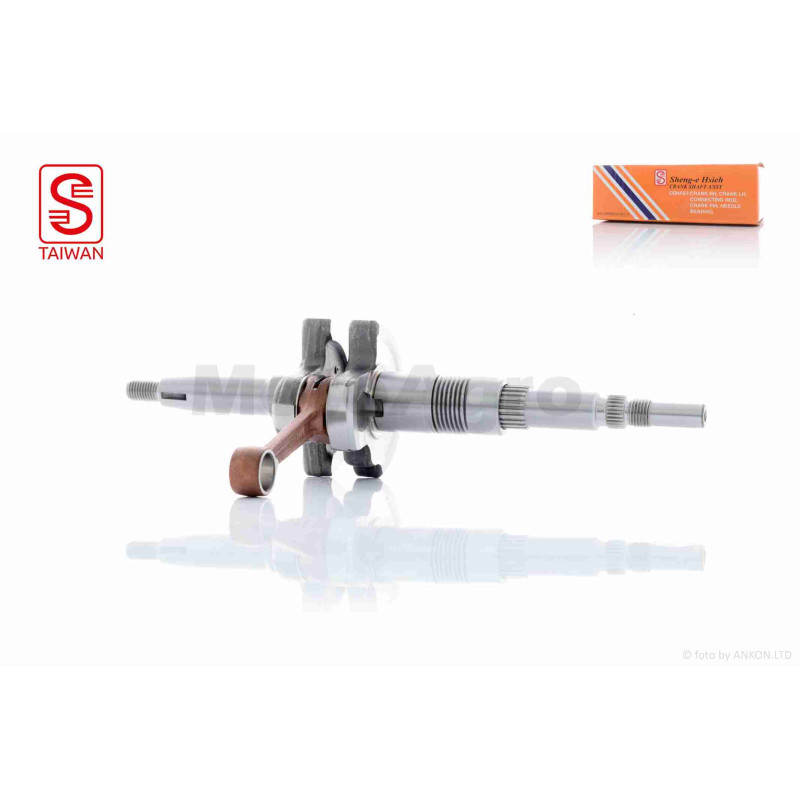 Коленвал  SEPIA  "SEE"  (Sheng-E)  ТАЙВАНЬ  (короткий вал)