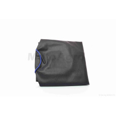 Чохол сидіння BWS MBK BOOSTER (L55cm) темно-сірий синій кант "JD"_