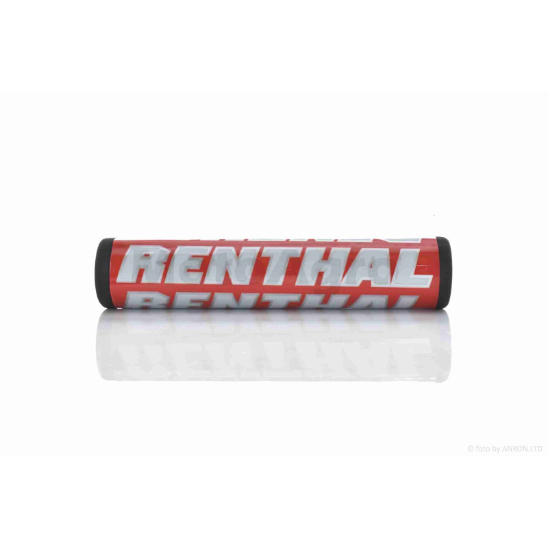 Подушка на перемичку керма  "RENTHAL"  (червона)