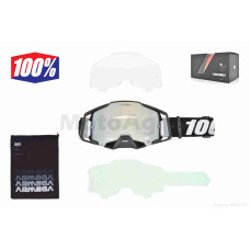 Окуляри кросові "100%" (class A HQ-Y032-S2 візер дзеркальний)