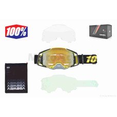 Очки кроссовые "100%" (class A HQ-Y032-S7)