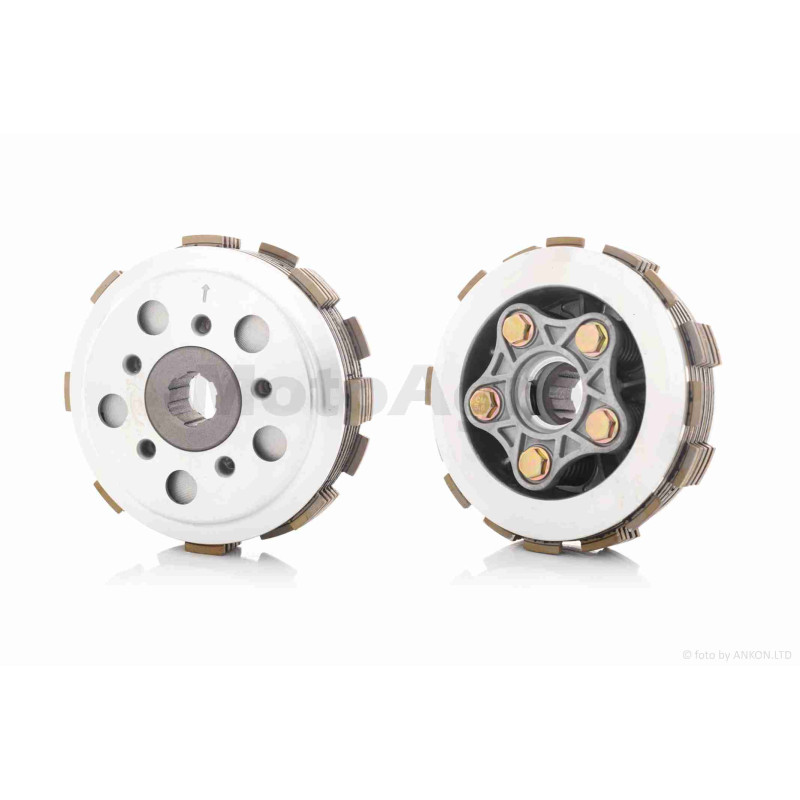 Корзина сцепления  V150A  6 дисков, 5 болтов  в сборе  "LIPAI"