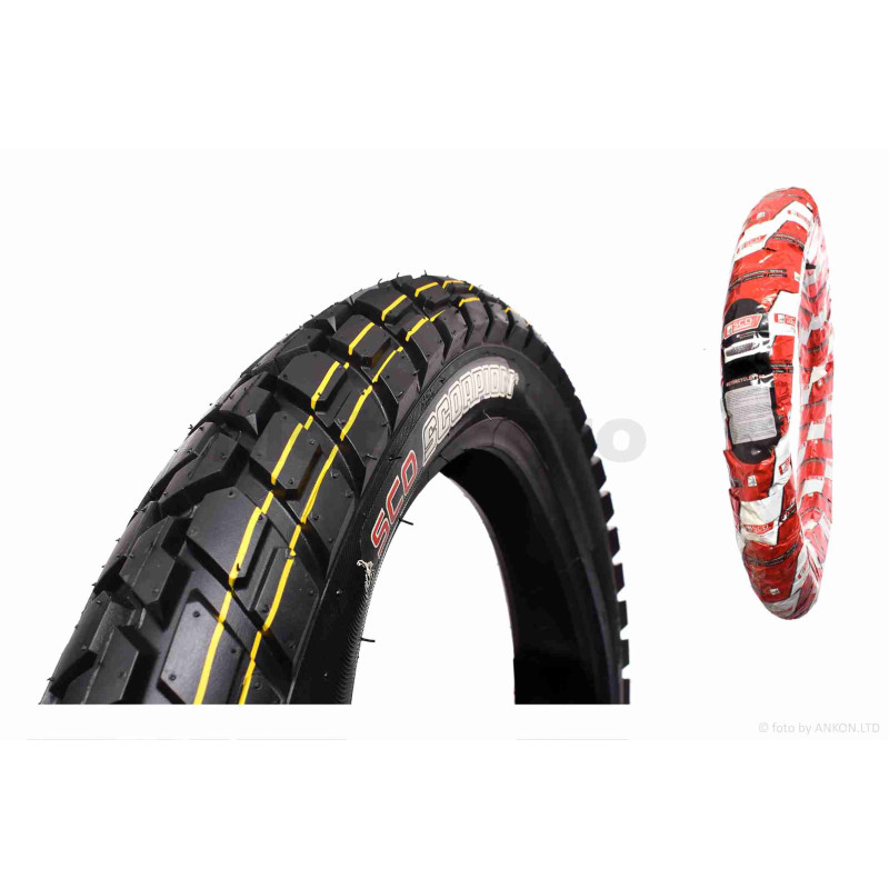 Покришка мото  18"  3.50-18  #DX-025  TT  "SCORPION"