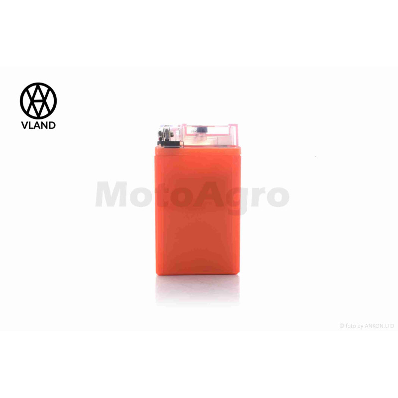 Акумулятор  GEL  12V 9A  137-76-134mm, високий  YB9-BS (12N9-BS)  "VLAND"  (на мото СРСР 2026)