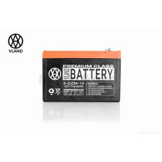 АккумуляторAGM 12 вольт 17A 150-101-99mm 6-DZF-17 тяговый "VLAND" (E-bike электро вело/скутеры 2026)