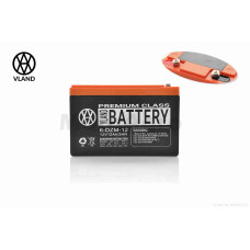 АккумуляторAGM 12 вольт 12A 150-101-99mm 6-DZF-12 тяговый "VLAND" (E-bike электро вело/скутеры 2026)