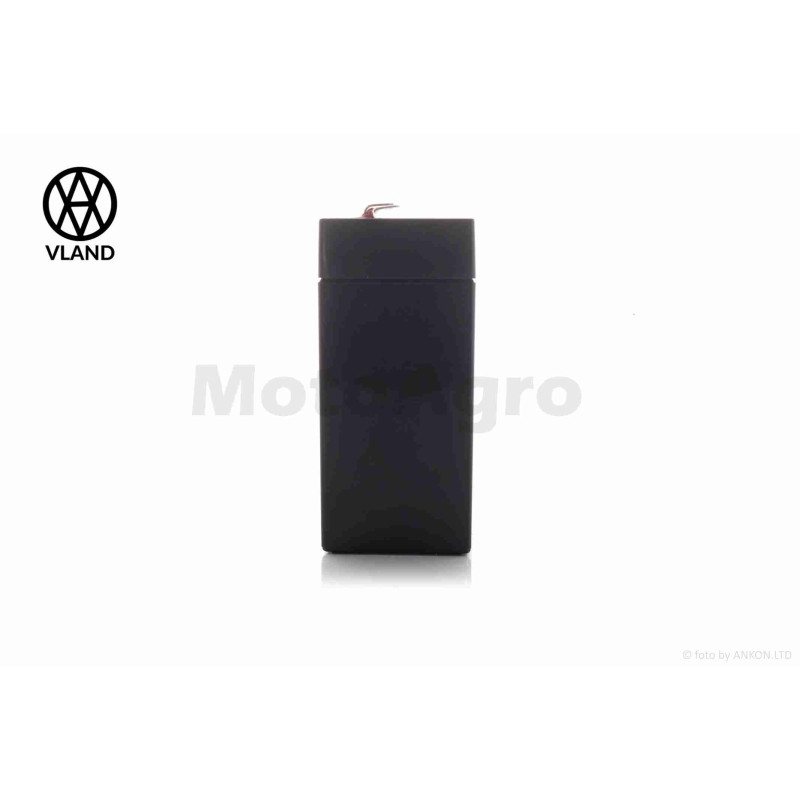 АКБ  SLA  4V 4.5A  48-48-102-108mm  OT4.5-4  "VLAND"  (2026)