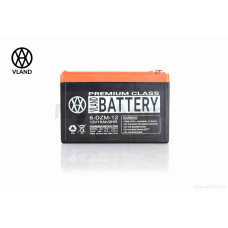 АккумуляторAGM 12 вольт 15A 150-101-99mm 6-DZF-15 тяговый "VLAND" (E-bike электро вело/скутеры 2026)