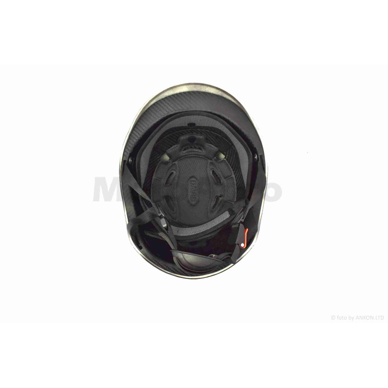 Шолом відкритий (мото 50cc/вело/самокат)  "DAVID"  (#D308, синій матовий, M-XL, ABS)