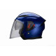 Шолом відкритий  "DAVID"  (#D019, синій глянсовий, M, окуляри, ABS)