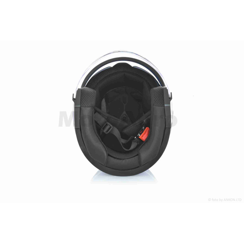 Шолом відкритий  "DAVID"  (#D019, синій матовий, M, окуляри, ABS)