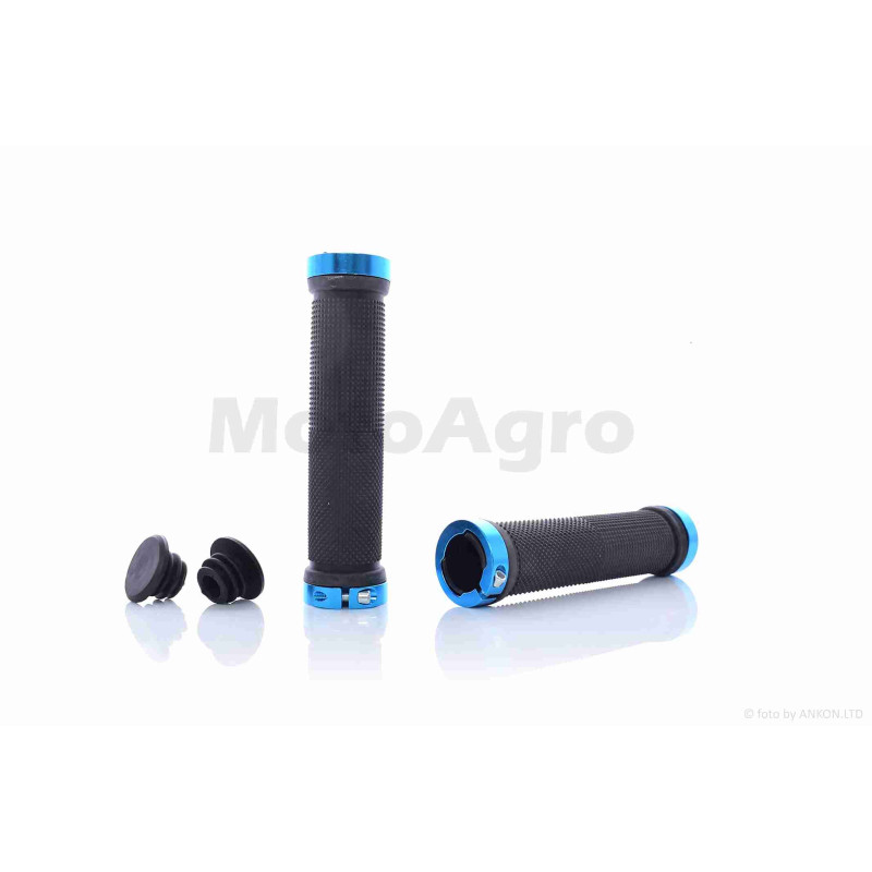 Грипси (ручки керма)  вело з синім обідком